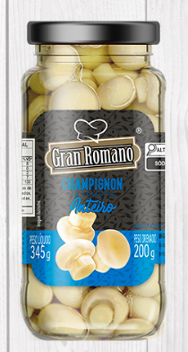 CHAMPIGNON GRAN ROMANO 200G VD INTEIRA (12)