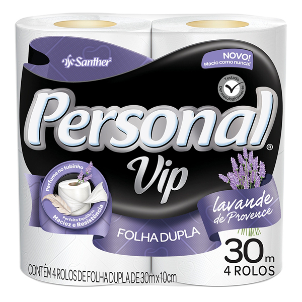 PAPEL HIG PERSONAL VIP FD 30M 4UN LAVANDA (16)