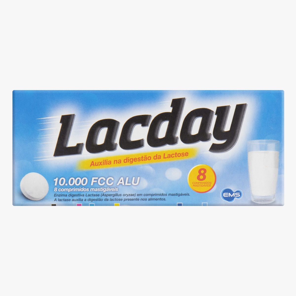 CAP MASTIGAVEIS LACDAY 8 2BLX4ALIM (60)