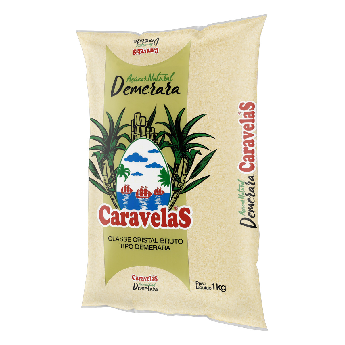 ACUCAR DEMERARA CARAVELAS 1KG (10)