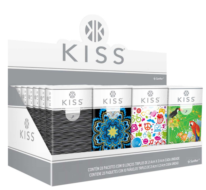 LENCO FACIAL KISS 010FLS BOLSO DISPLAY 28UN (8)