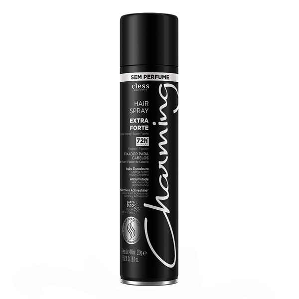 HAIR SPRAY FIX CHARMING 400ML EXT FORTE S/PERF (12)