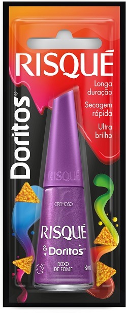 ESM RISQUE BL 8ML CREM DORITOS ROXO DE FOME (144)