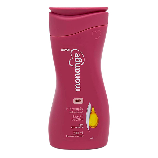 HID MONANGE 200ML PELE EXTRATO DE OLIVA (24)