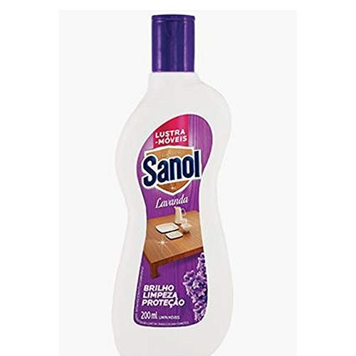 LUSTRA MOVEIS SANOL 200ML LAVANDA (12)