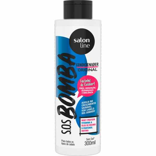 COND SALON LINE 300ML BOMBA ORIGINAL (6)