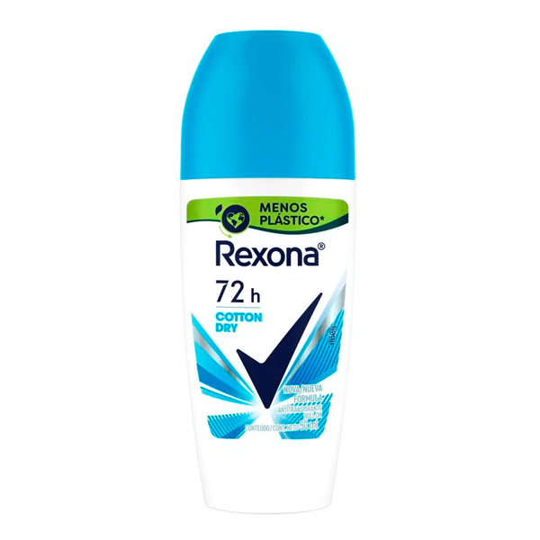DES REXONA ROLL ON 50ML FEM COTTON (12)