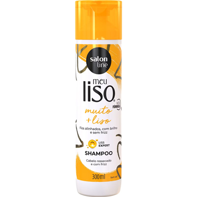 SHAMPOO SALON LINE 300ML MEU LISO MUITO+LISO (6)