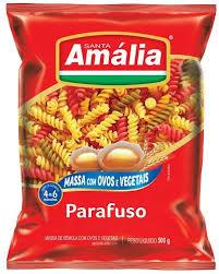 MACARRÃO TETRA PARAFUSO OVOS STA AMÁLIA 500GX20