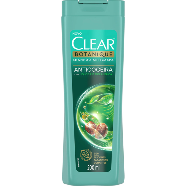 SHAMPOO CLEAR 200ML ANTICOCEIRA (12)