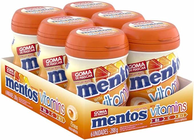 BOMB CHICLE MENTOS 56G PURE FRESHAMPOO VITAMINAS DPARA 6 (6)