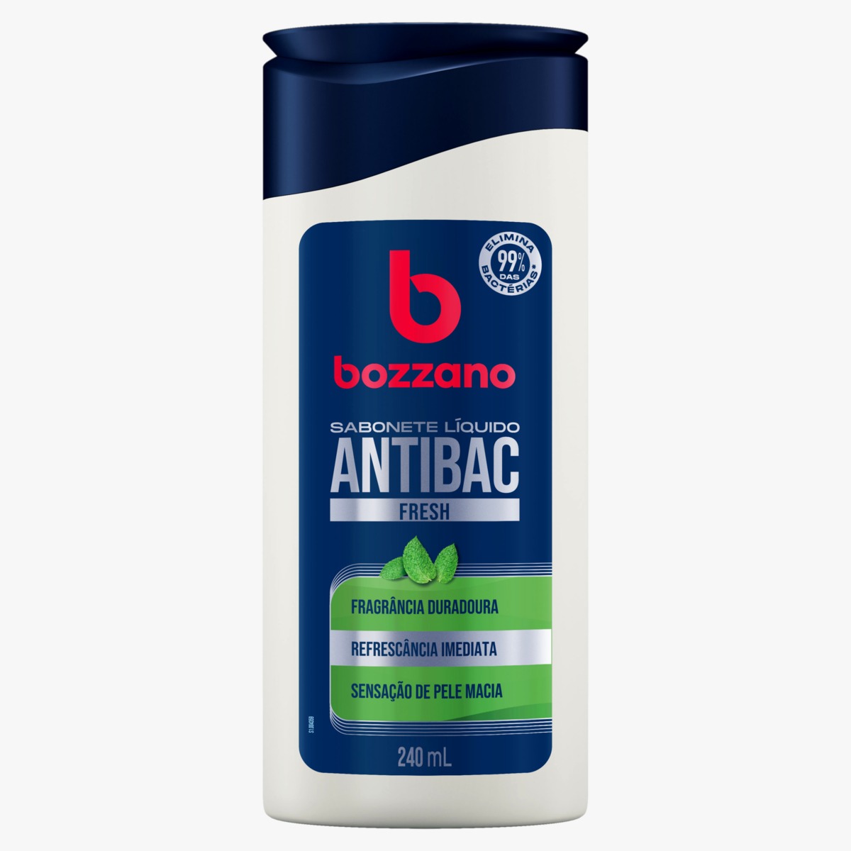 SAB LIQ BOZZANO 240ML ANTIBAC FRESH (12)
