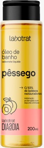 SAB LIQ OLEO BANHO LABOTRAT DIA A DIA 200ML PESSEGO (12)