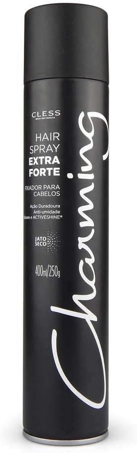 HAIR SPRAY FIXADOR CHARMING 400ML EXTRA FORTE (12)