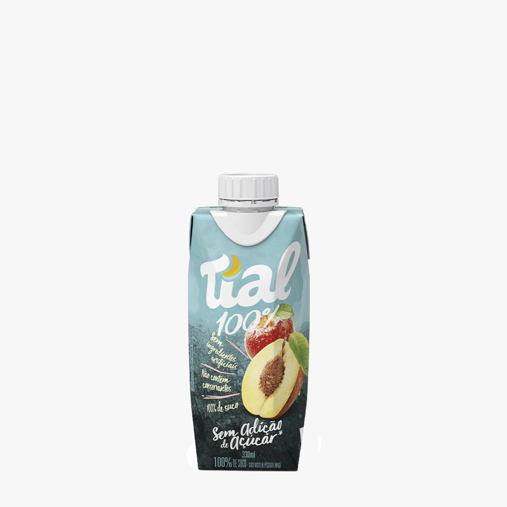 SUCO TIAL 330ML SEM ACUÇAR PESSEGO (12)