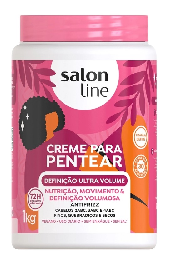 CREME PENTEAR SALON LINE 1KG DEFINIÇÃO ULTRA VOLUME (6)