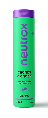 SHAMPOO NEUTROX 0300ML CACHOS E ONDAS (12)