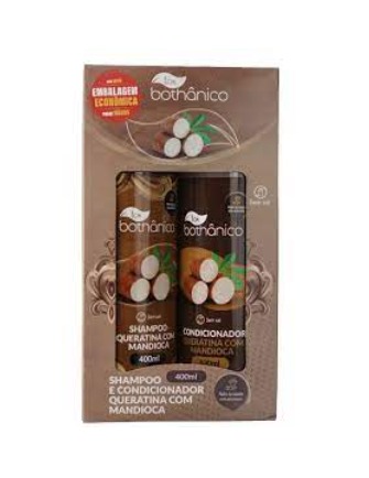 SHAMPOO + CONDICIONADOR TOK BOTHANICO 400ML QUERA COM  MANDI (6)