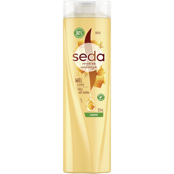 SHAMPOO SEDA 325ML MEL ANTIQUEBRA (12)