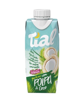 AGUA DE COCO TIAL 330ML POLPA (12)