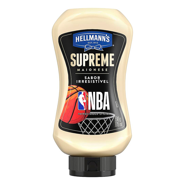 MAIONESE HELLMANNS 330G SUPREME SQZ (24)