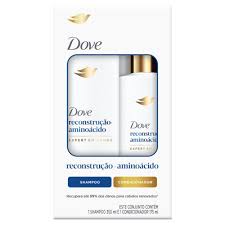 SH DOVE KIT 350ML+COND 175ML RECONST+AMIN (8)