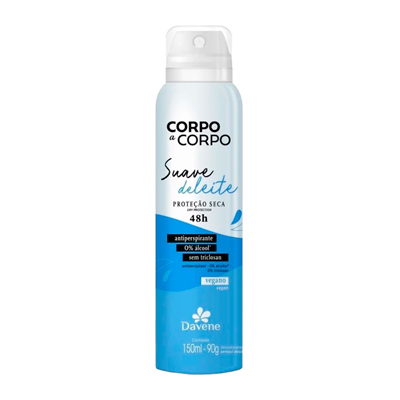 DES AERO DAVENE CORPO A C 150ML SUAVE DELEITE (6)
