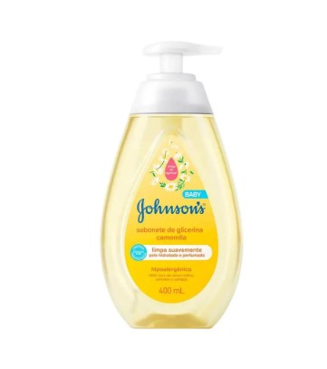 SAB LIQ JOHNSON BABY 400ML CAMOMILA (12)