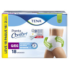 ROUPA INTIMA TENA PANTS CONFORT G/EG LV18 PG16UN (4)