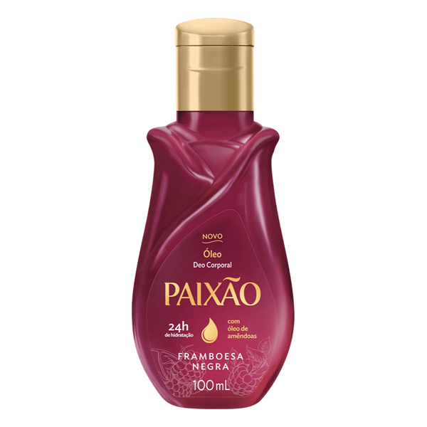 OLEO BANHO PAIXAO 100ML FRAMBOESA (24)