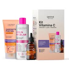 KIT LABOTRAT DERMO SKIN FACIAL 3 ITENS VITAMINA C (12)