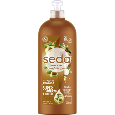 CREME PENTEAR SEDA 700ML BOMBA ABACATE (12)