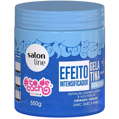 GELATINA SALON LINE 550G TODECACHO EFEITO INTENSIFICADOR  (6)