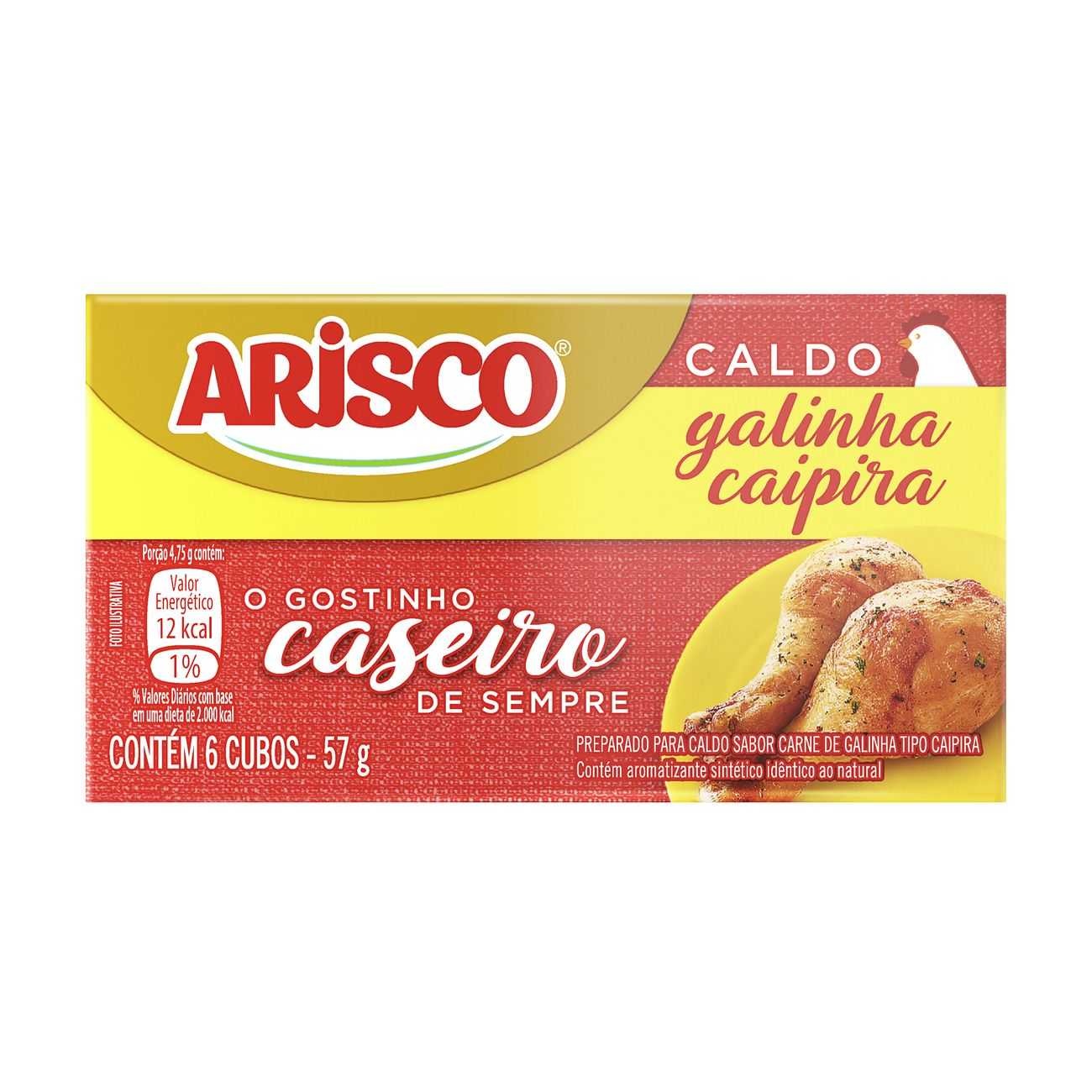 CALDO ARISCO 57GR GALINHA CAIPIRA (160)