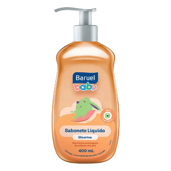 SAB LIQ BARUEL BABY 400ML GLICERINA (12)