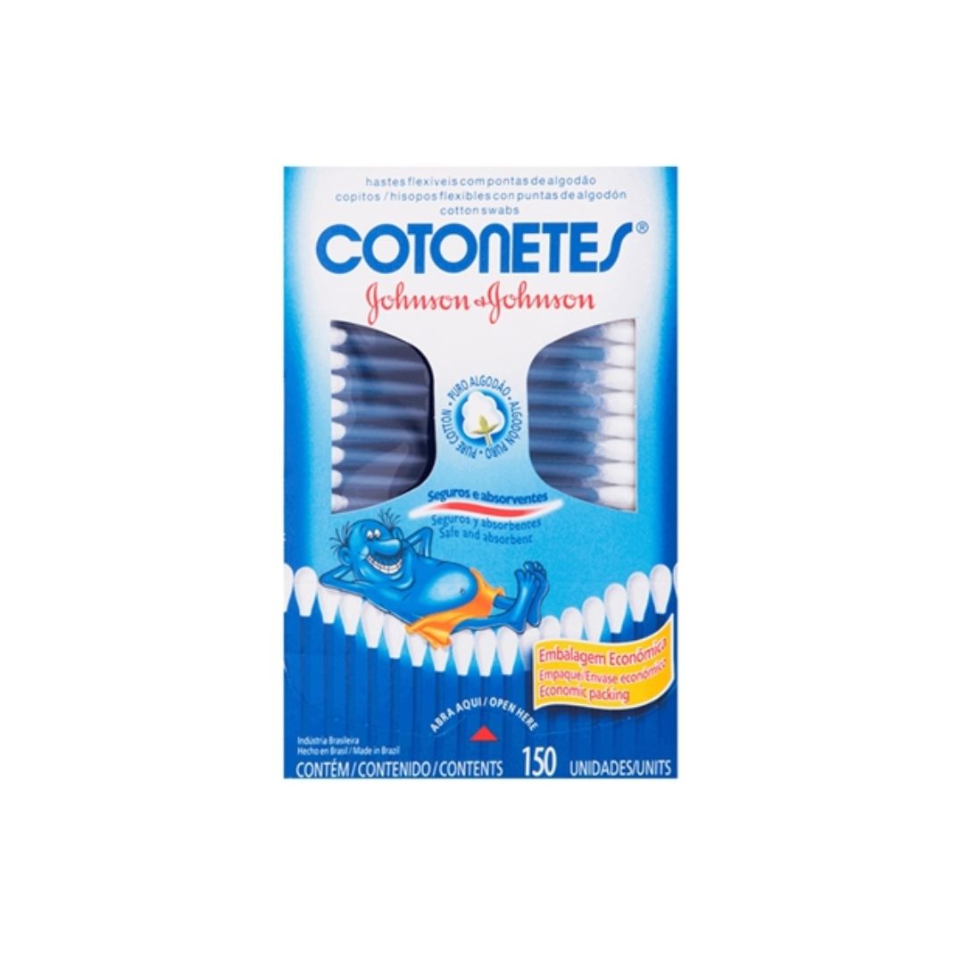 HASTES FLEXIVEIS COTONETES 150UN (30)