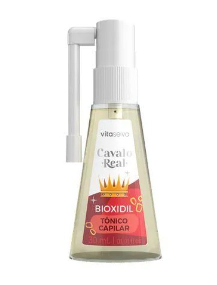 TONICO CAP VITA SEIVA 30ML CAVALO REAL BIOXIDIL (12)