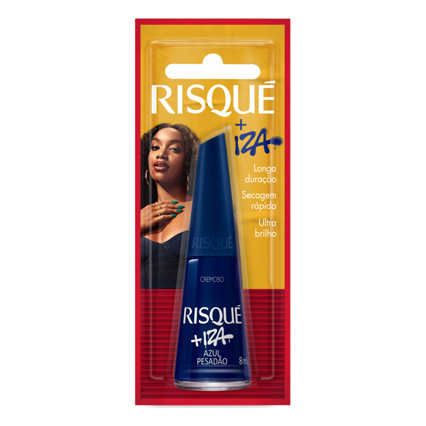 ESM RISQUE BL 8ML CREM IZA AZUL PESADAO (144)