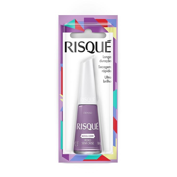 ESM RISQUE BL 8ML CREM ROXO SEM CRISE (144)