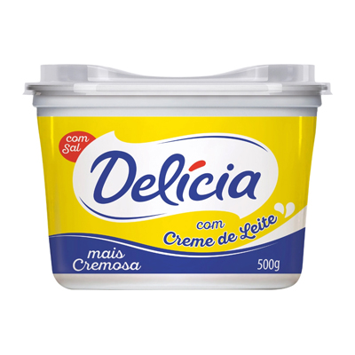 MARG DELICIA CREMOSA 500G C/SAL (12)