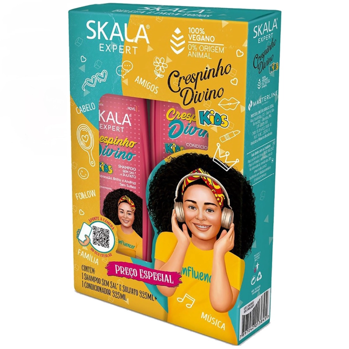 KIT SKALA SH+COND 325ML CRESPINHO (6)