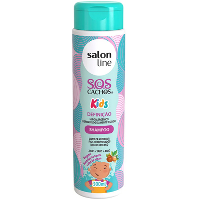 SHAMPOO SALON LINE 300ML KIDS CACHOS SOS DEFINICAO (6)