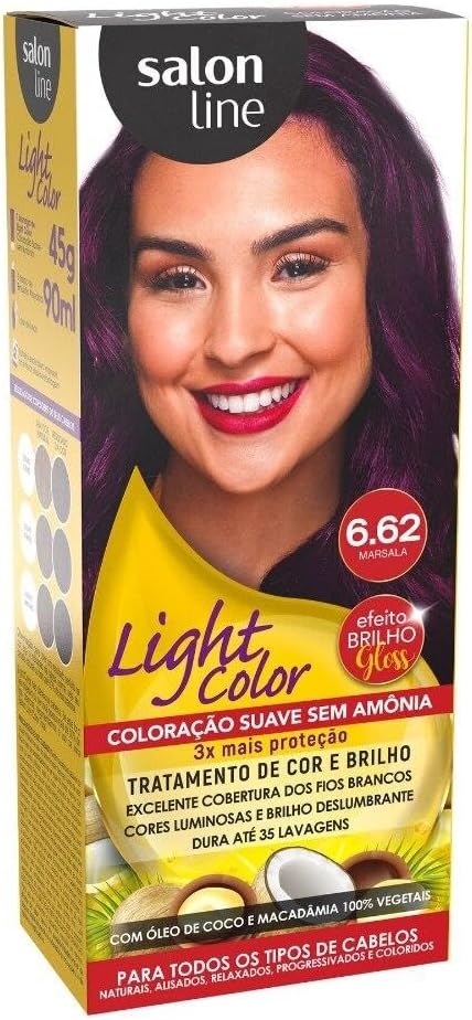 TINT SALON LINE LIGHT COLOR  6.62 MARSALA (6)