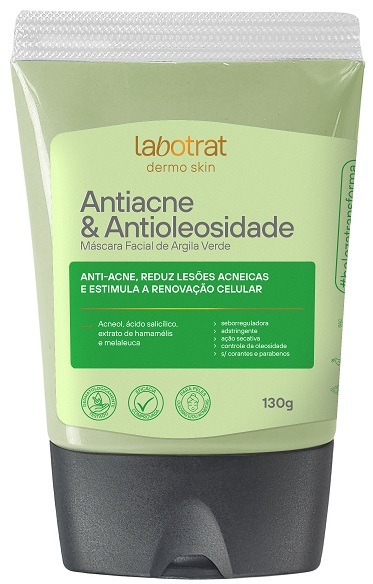 ARGILA LABOTRAT DERMO SKIN 130G VERDE ANTIAC ANTIOLIOS (12)