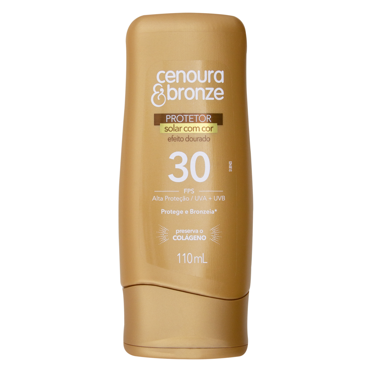 PROTETOR SOLAR CENOURA E BRONZE 110ML 30FPS COR EFEITO DOUR (12)