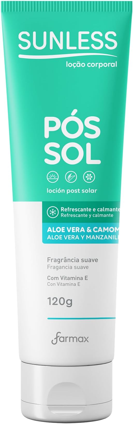 SUNLESS POS SOL 120G CAMOMILA ALOE VERA (12)