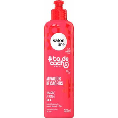 ATIVADOR SALON LINE 300ML TODECACHO VINAGRE MACA (6)