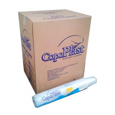 COPO DESC COPOPLAST BCO 180ML 100UN (25)