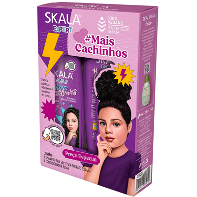 KIT SKALA SH+COND 325ML MAIS CACHINHOS (6)
