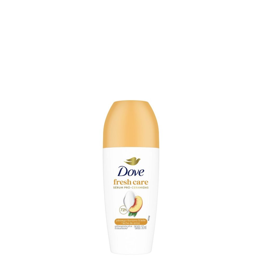 DES DOVE ROLL ON 50ML FRESH CARE PESSEGO & LEITE (12)